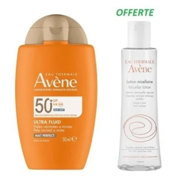 AVÈNE SOLAIRE PACK ULTRA-FLUIDE PERFECTEUR + LOTION MICELLAIRE OFFERTE AVÈNE SOLAIRE PACK ULTRA-FLUIDE PERFECTEUR + LOTION MICELLAIRE OFFERTE