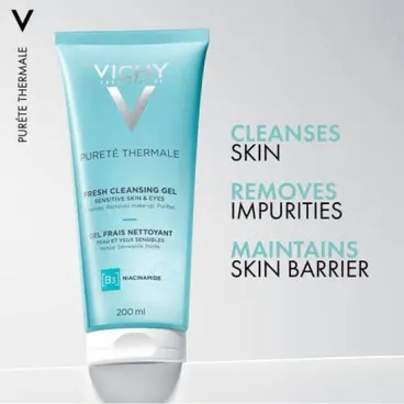 VICHY PURETE THERMALE FRESH CLEANSING GEL 200ML