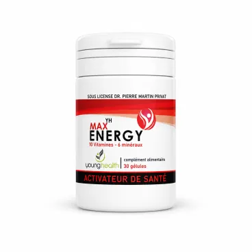 YOUNG HEALTH MAX ENERGIE 30 GÉLULES