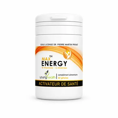 YOUNG HEALTH MAX ENERGIE 60 GELULES YOUNG HEALTH MAX ENERGIE 60 GELULES