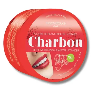 INNOVATOUCH POUDRE DE BLANCHIMENT DENTAIRE FRAISE 50G