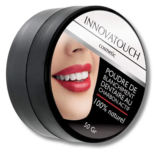 INNOVATOUCH POUDRE DE BLANCHIMENT DENTAIRE AU CHARBON