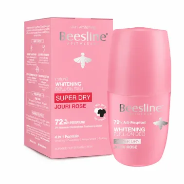 BEESLINE SUPER DRY DÉODORANT ROLLON JOURI ROSE 50ML
