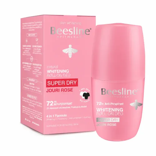 BEESLINE SUPER DRY DÉODORANT ROLLON JOURI ROSE 50ML