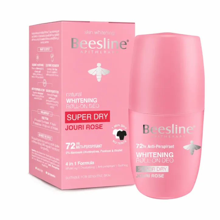 BEESLINE SUPER DRY DÉODORANT ROLLON JOURI ROSE 50ML
