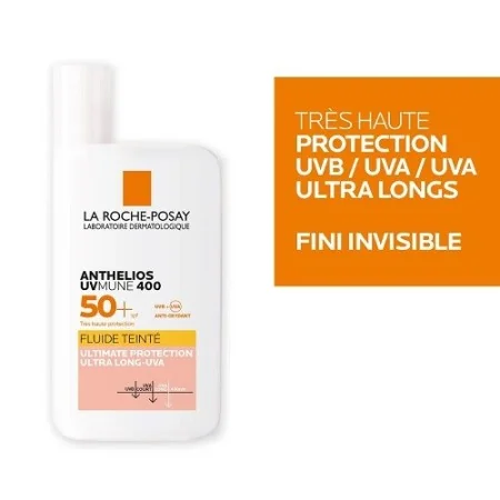 LA ROCHE POSAY ANTHELIOS UVMUNE400 CRÈME FLUIDE TEINTÉ