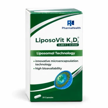 PHARMAHEALTH LIPOSOVIT K2 D3 30 GÉLULES