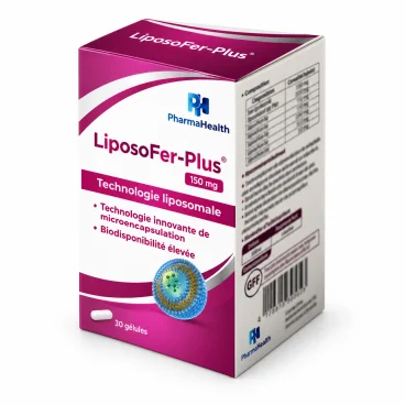 PHARMAHEALTH LIPOSOFER 150 MG PLUS 60 GELULES