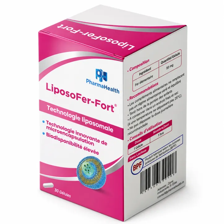PHARMAHEALTH LIPOSOFER FORT 50MG 30 GÉLULES