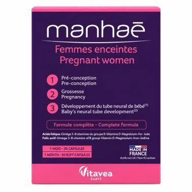 VITAVEA MANHEA FEMMES ENCEINTES 30 CAPSULES VITAVEA MANHEA FEMMES ENCEINTES 30 CAPSULES