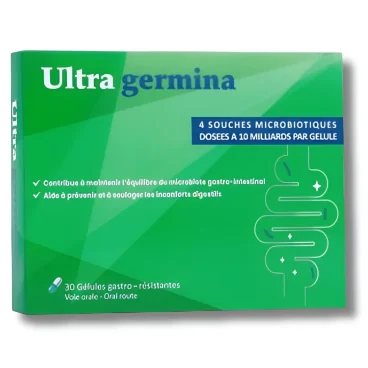 XEN ULTRA GERMINA 4 SOUCHES MICROBIOTIQUES 30 GÉLULES