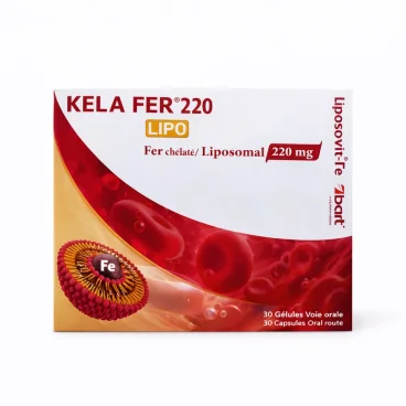 XEN KELA FER 220 LIPO 30 GELULES