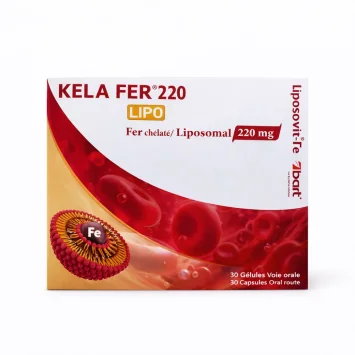 XEN KELA FER 220 LIPO 30 GELULES