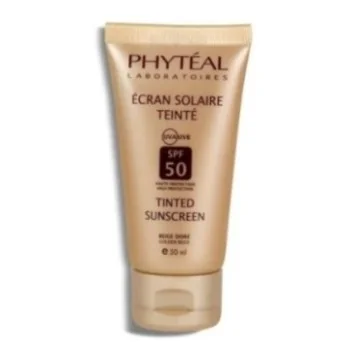 PHYTEAL ÉCRAN TEINTÉ BEIGE DORÉ SPF50