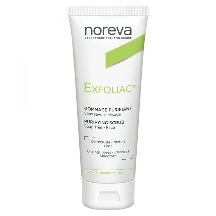 NOREVA EXFOLIAC GOMMAGE PURIFIANT PEAUX A IMPERFECTIONS 50ML