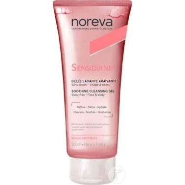 NOREVA SENSIDIANE GELEE LAVANTE APAISANTE 200ML