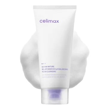 CELIMAX DERMA NATURE RELIEF MADECICA PH BALANCING FOAM CLEANSING 150ML