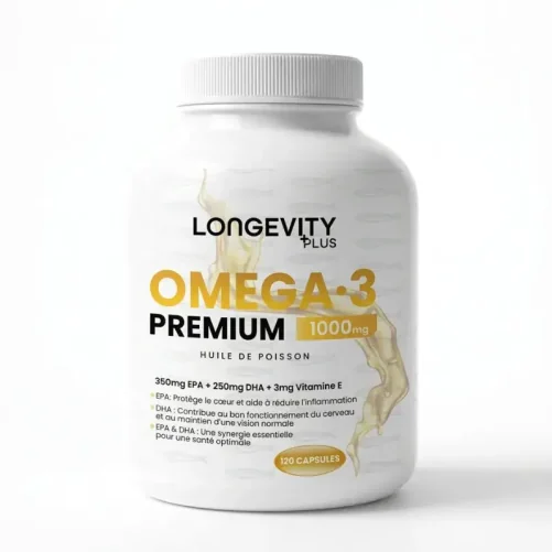 LONGEVITY PLUS OMEGA-3 PREMIUM 120 CAPSULES