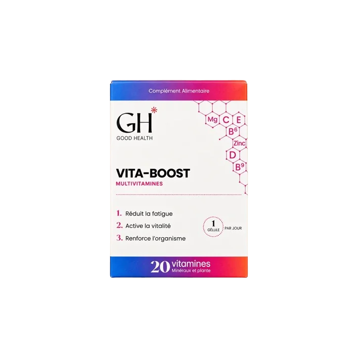 GH VITA BOOST MULTIVITAMINES 30 GELULES