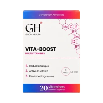 GH VITA BOOST MULTIVITAMINES 30 GELULES