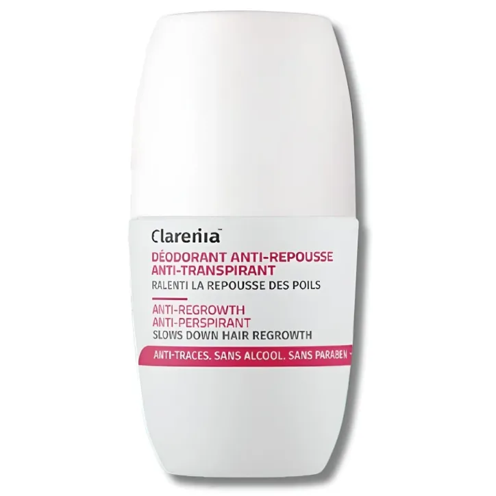 CLARENIA DEODORANT ANTI REPOUSSE ANTI TRANSPIRANT 50ML