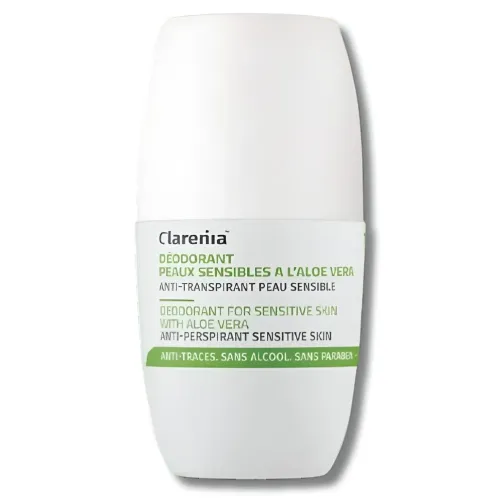 CLARENIA DEODORANT PEAUX SENSIBLES ALOE VERA 50ML