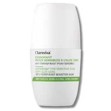 CLARENIA DEODORANT PEAUX SENSIBLES ALOE VERA 50ML