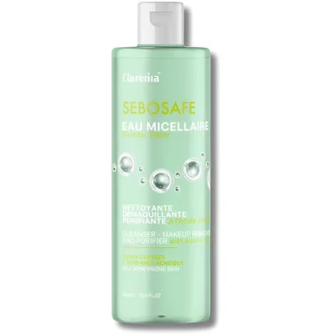 CLARENIA SEBOSAFE EAU MICELLAIRE 400ML CLARENIA SEBOSAFE EAU MICELLAIRE 400ML