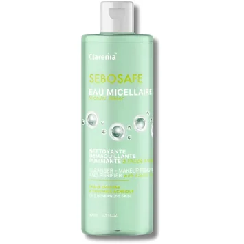 CLARENIA SEBOSAFE EAU MICELLAIRE 400ML