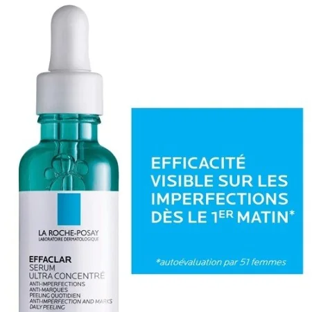 LA ROCHE POSAY EFFACLAR SERUM VISAGE ANTI IMPERFECTIONS 30ML