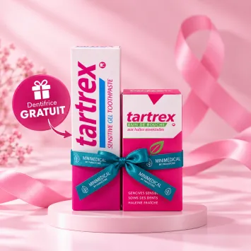 PACK PHYTÉAL TARTREX BAIN DE BOUCHE AUX HUILES ESSENTIELLES + DENTIFRICE SENSITIVE OFFERT