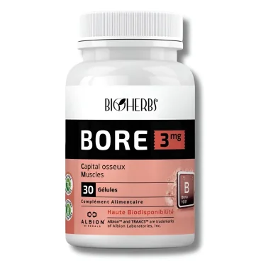 BIOHERBS BORE 3 MG 30 GELULES