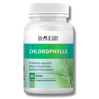 BIOHERBS CHLOROPHYLLE 30 GELULES