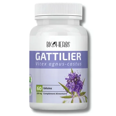 BIOHERBS GATTILIER 60 GÉLULES