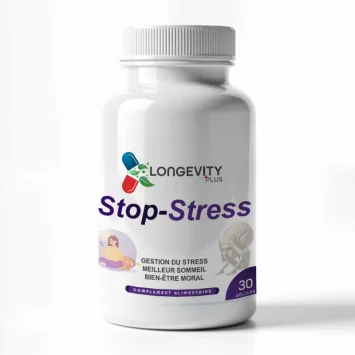 LONGEVITY PLUS STOP-STRESS 30 GELULES