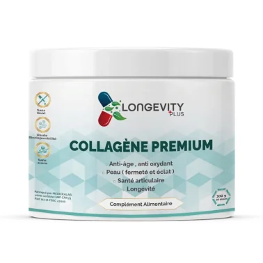 LONGEVITY PLUS COLLAGÈNE PREMIUM 300G LONGEVITY PLUS COLLAGÈNE PREMIUM 300G