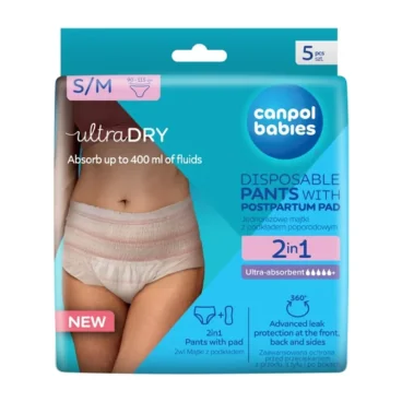 CANPOL BABIES CULOTTES JETABLES 2 EN 1 RESPIRANTES ET ABSORBANTES