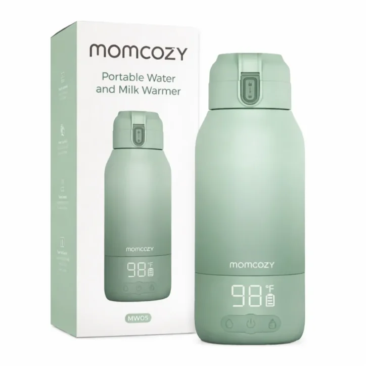 MOMCOZY CHAUFFE-BIBERON PORTABLE SANS FIL 500 ML
