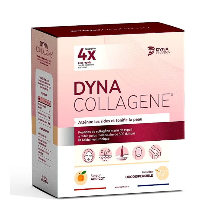 DYNA COLLAGENE SAVEUR ABRICOT 30 STICKS