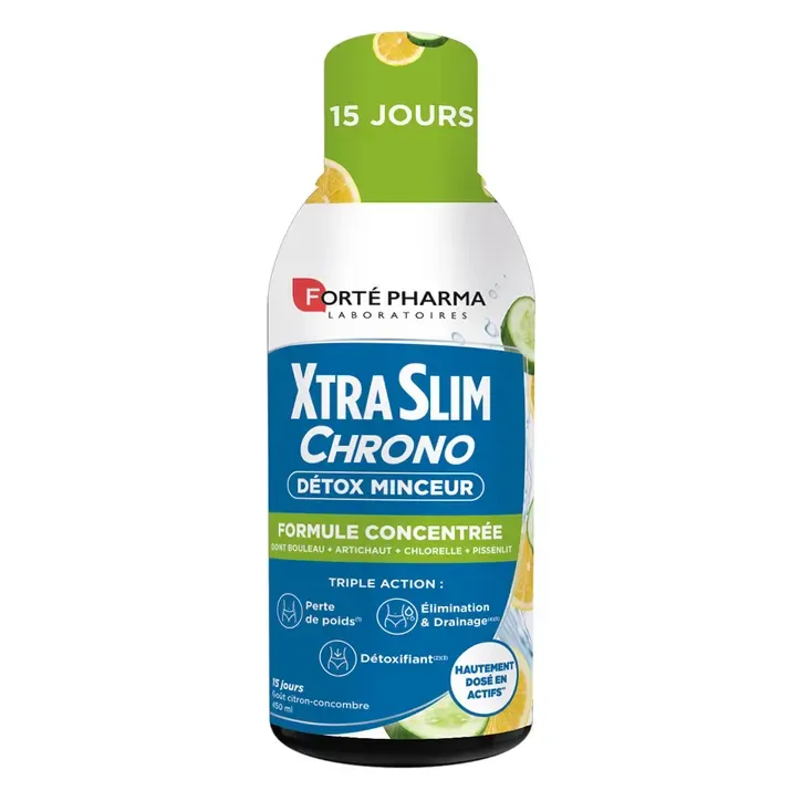 FORTÉ PHARMA XTRASLIM CHRONO DETOX MINCEUR 450ML
