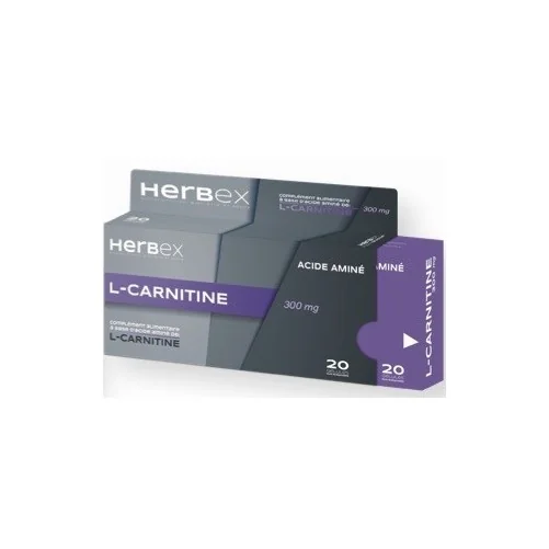 HERBEX L-CARNITINE 300 MG BT20