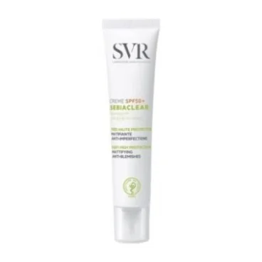 SVR SEBIACLEAR CREME SOLAIRE MATIFIANTE SPF50 40ML