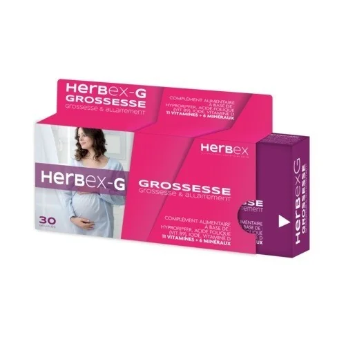 HERBEX G GROSSESSE ALLAITEMENT BT30
