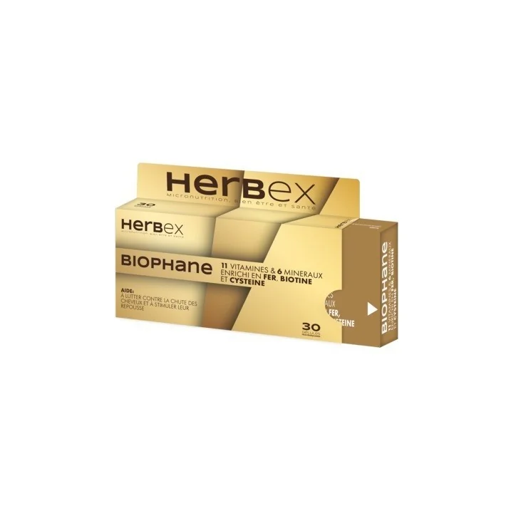 HERBEX BIOPHANE 11 VITAMINES ET 6 MINÉRAUX BT30