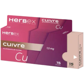 HERBEX CUIVRE 1.5 MG BT30