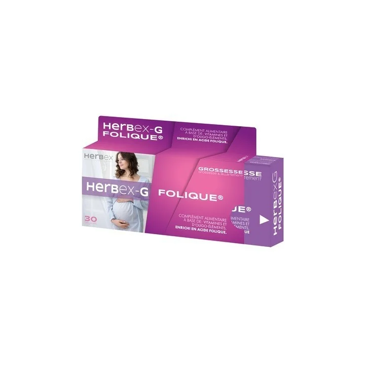 HERBEX G METAFOLIC GROSSESSE ALLAITEMENT BT30