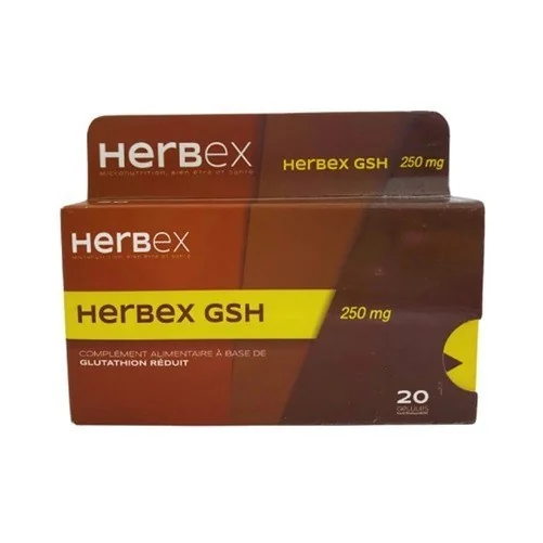 HERBEX GSH 250 MG BT20