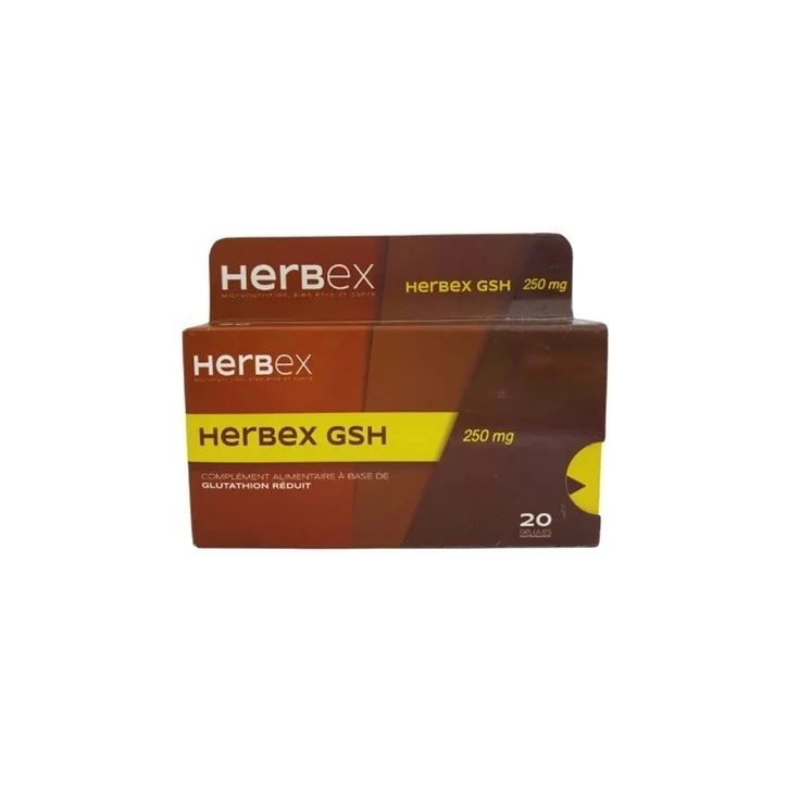 HERBEX GSH 250 MG BT20