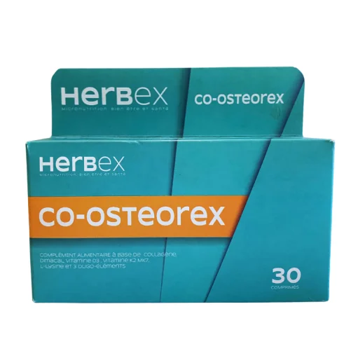 HERBEX CO-OSTEOREX 30 COMPRIMES