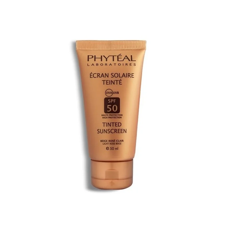 PHYTEAL ÉCRAN TEINTÉ BEIGE ROSÉ SPF50